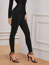 Dark Wash High-Waisted High Stretch Skinny Jeans